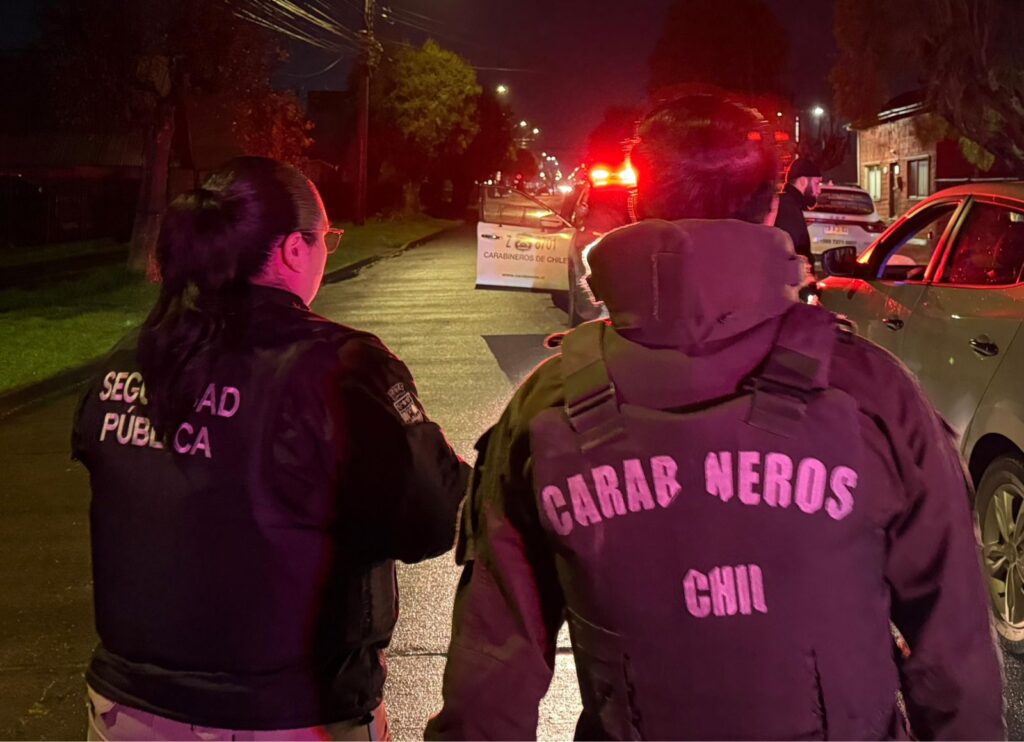 Durante la misma jornada nocturna, Seguridad Pública y Carabineros de Frutillar desarrollaron una serie de acciones preventivas en perímetro urbano de la ciudad.